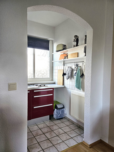 Shared kitchen 3, Ferienapartments Seepavillon Rheinsberg, Ostprignitz-Ruppin