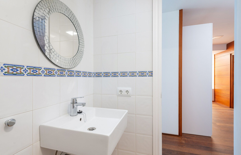 Bathroom 2, Blau Blue 2 - Apartment In Can Picafort. Free Wifi, Baleares