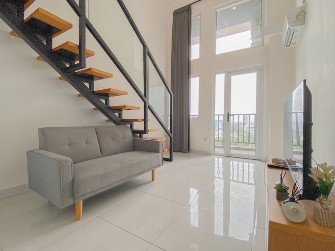 Interior 2, Simple And Modern Studio At Apartment Kingland Avenue, Tangerang