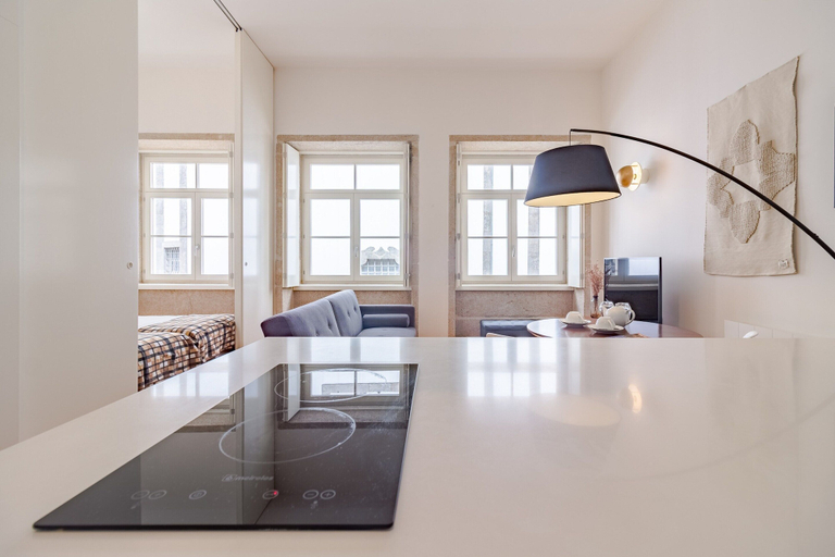 Private kitchen 2, Stylish Porto Studio With City Views, Porto