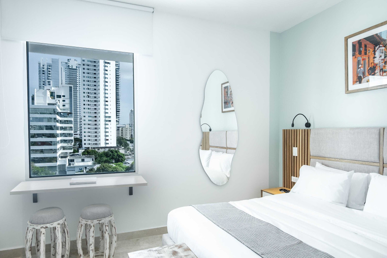 Room 5, w Unfailing Loft in the Heart of Bocagrande, Cartagena de Indias