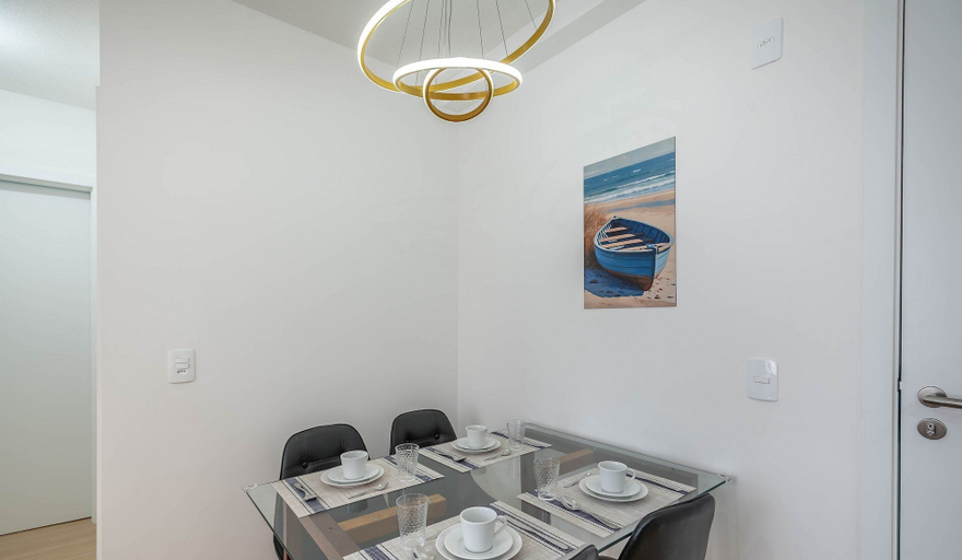 Dining, Apart w/ BBC 750 m From the Beach Sfr0411, Barra Velha