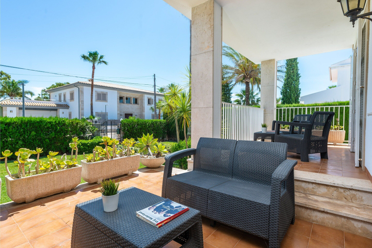Terrace/patio 2, Can Llorens - Villa With Private Pool. Free Wifi, Baleares