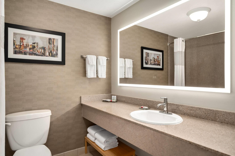 Bathroom 4, La Quinta Inn by Wyndham Vancouver Airport, Greater Vancouver