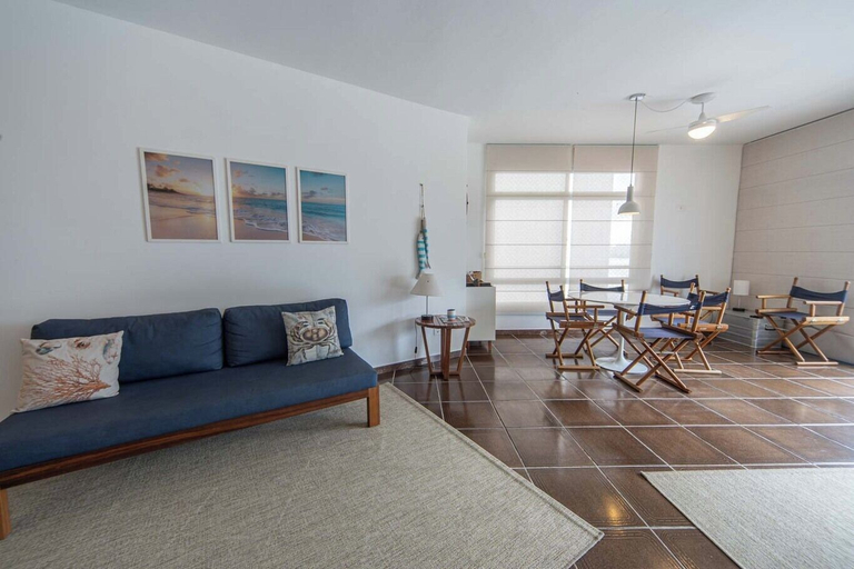 Room 5, Apto Pet Friendly Beira Mar com Vista e Garagem, Guarujá