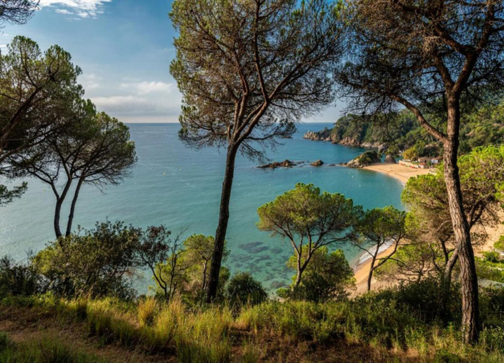 View from property 2, Villa on Costa Brava With Pool & Sea Views, Girona