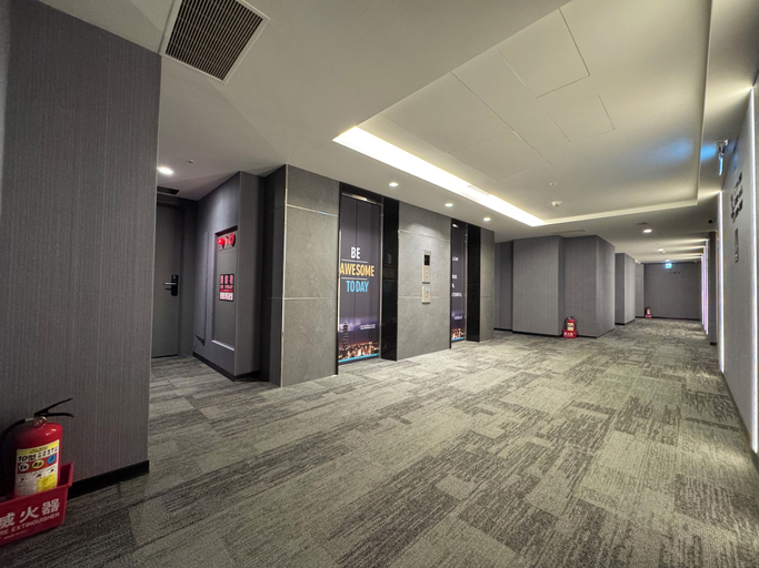 Hallway 4, HUB Hotel - Xintai, New Taipei City