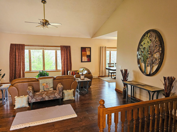 Living area 4, Nordstrom Christmas Farm, Douglas