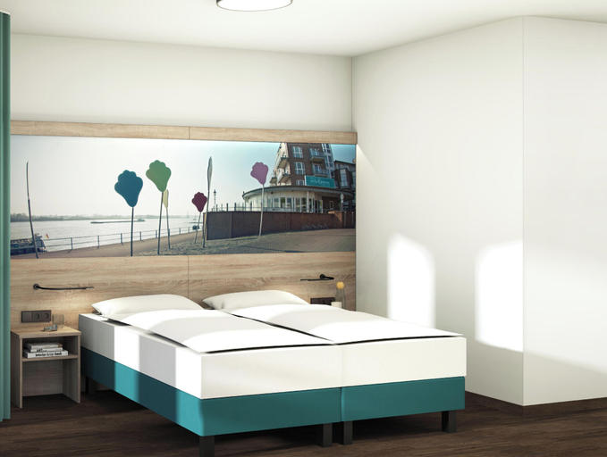 Bedroom 3, Hotel Rheinpark Rees, Kleve