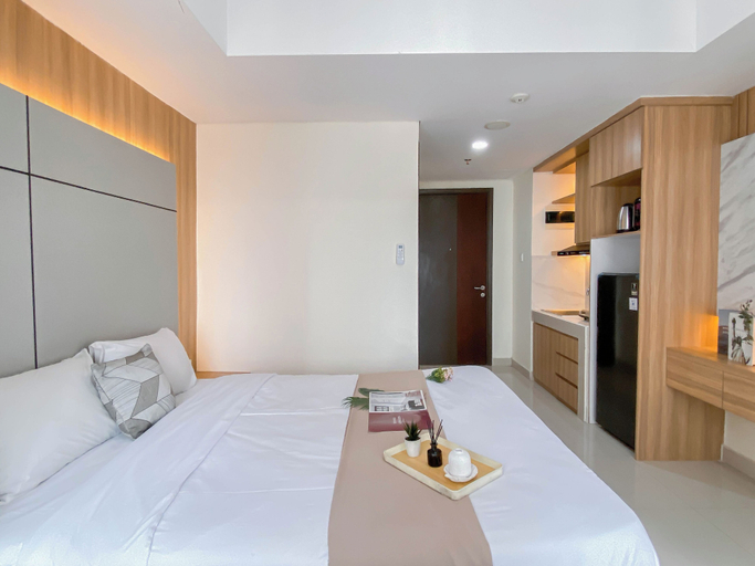 Room 3, Cozy White Studio At Pollux Chadstone Apartment, Cikarang