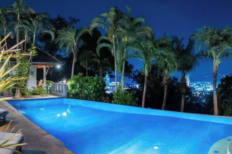 Outdoor pool 4, Villa with sea view and edge pool, Pulau Phuket