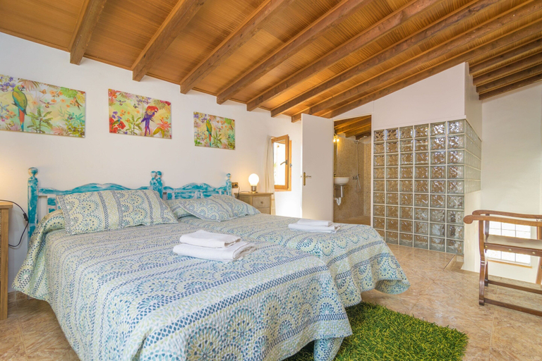 Bedroom 2, Sa Verdera - Villa With Private Pool. Free Wifi, Baleares