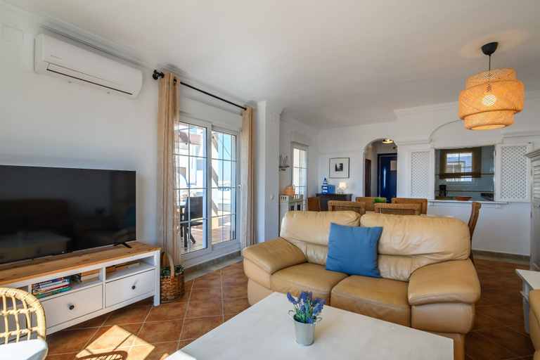 Living room 3, Beachfront Family Comfort Apartment, Huelva