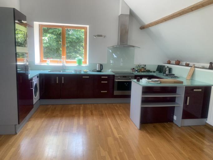 Private kitchen 3, Les Rouges Terres Gîtes, Manche