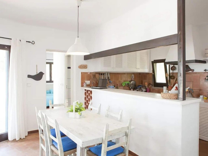 Private kitchen 2, Dragon House in Formentera Near the sea, Baleares