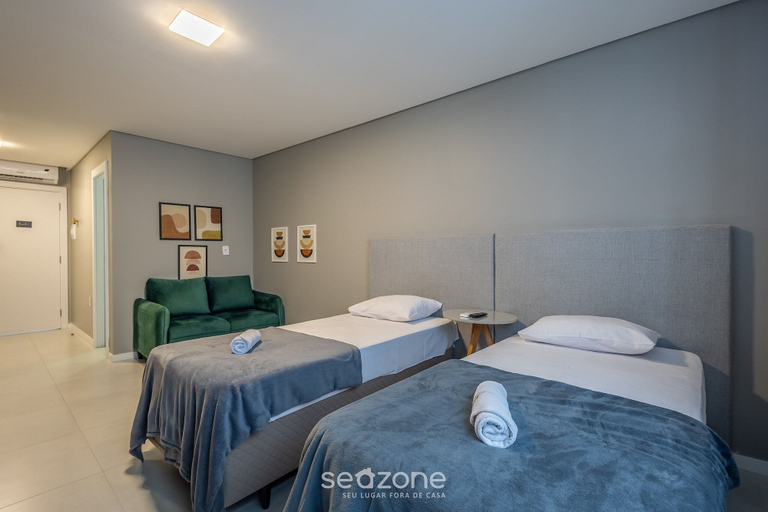 Bedroom 3, Studios in Barra in Balneario Camboriu - DPR, Balneário Arroio do Silva