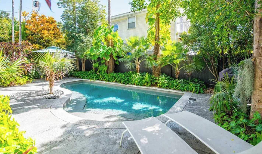 Room 3, Under the Palms - Relaxing Condo Shared Pool Parking, Monroe
