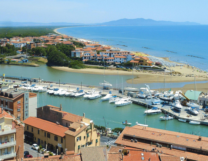 View from property 3, Apartment Near Grosseto Beaches and Pine Forest, Grosseto