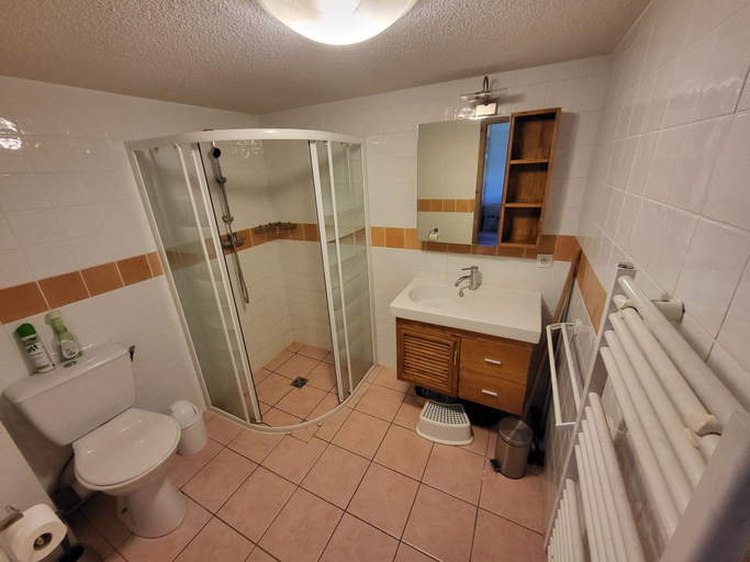 Bathroom 5, Apartment in Morillon With Mountain Views, Haute-Savoie