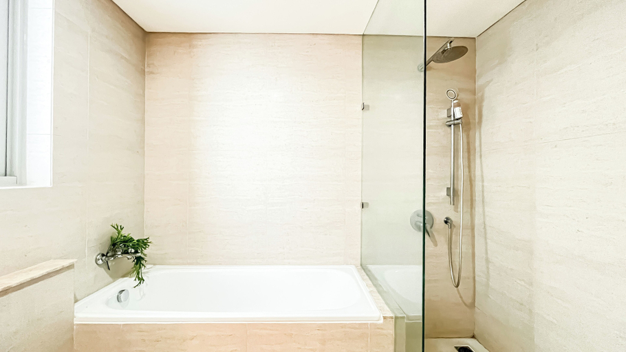 Interior 2, Spacious And Cozy Stay 3Br At Gold Coast Apartment, Jakarta Utara