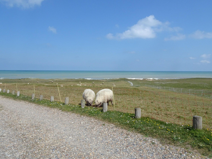 View from property 2, Apartment in Arromanches Near Sandy Beach, Calvados