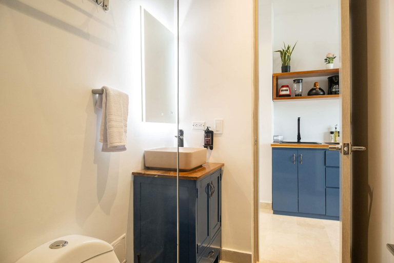Room 5, w Fascinating Loft w Balcony in Bocagrande, Cartagena de Indias
