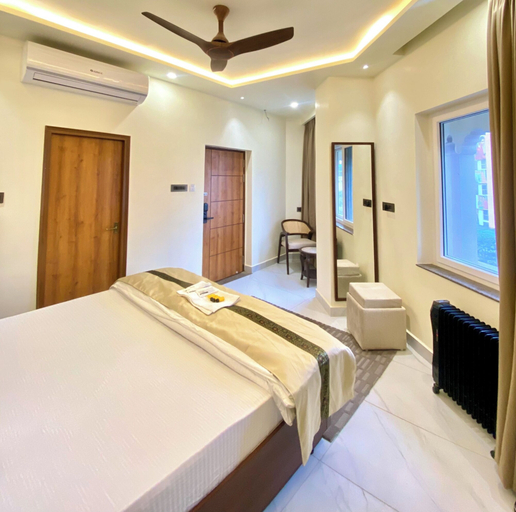 Bedroom 2, Hare Krishna Stays, Varanasi