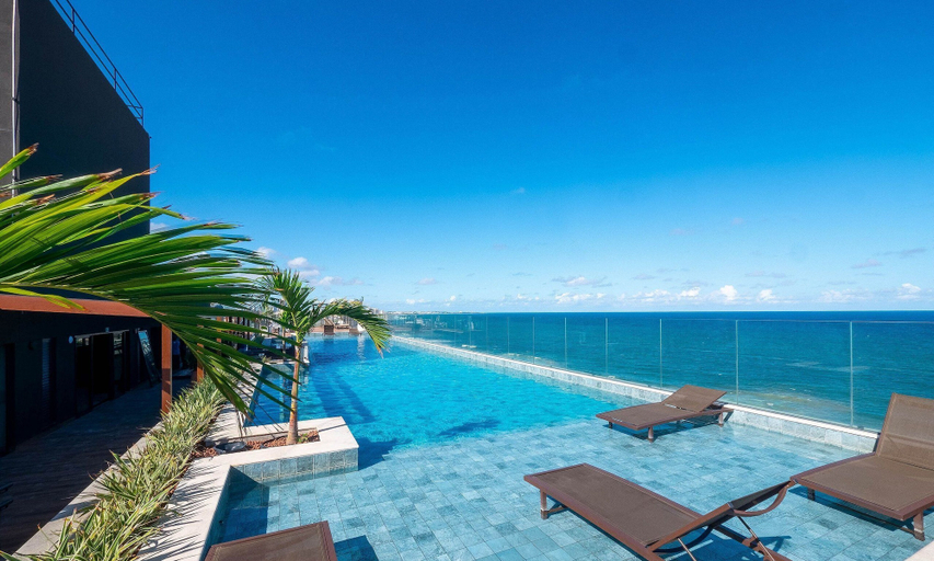 Pool, Oceanfront Studio in Condominium Ops0337, Salvador