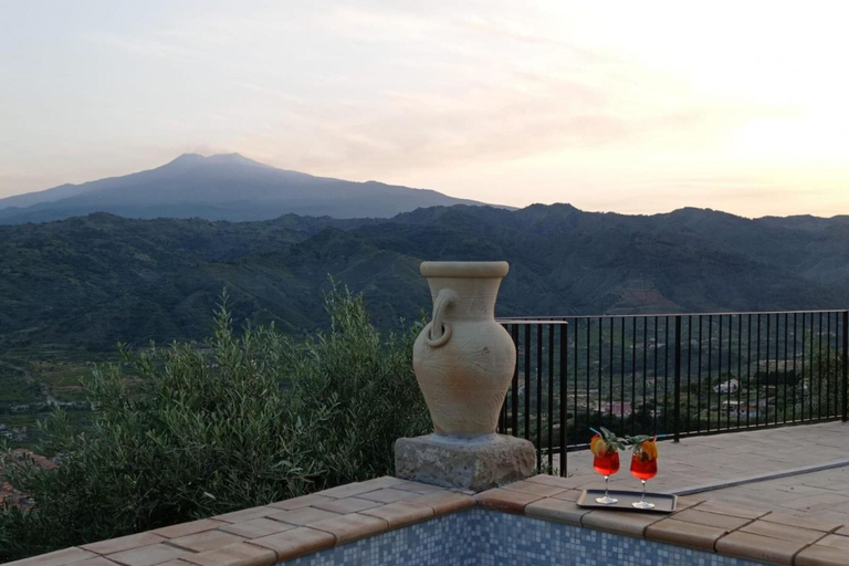 View from property 2, Holiday Home With Pool Near Mt Etna, Messina