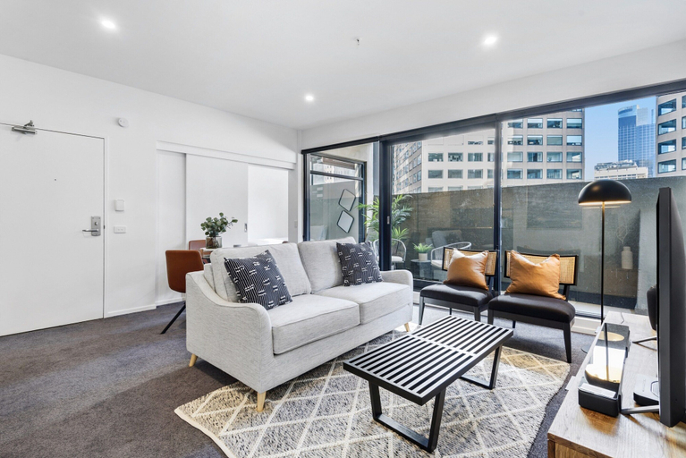 Living area 4, Gorgeous 3-bed in Melbourne's East End, Melbourne