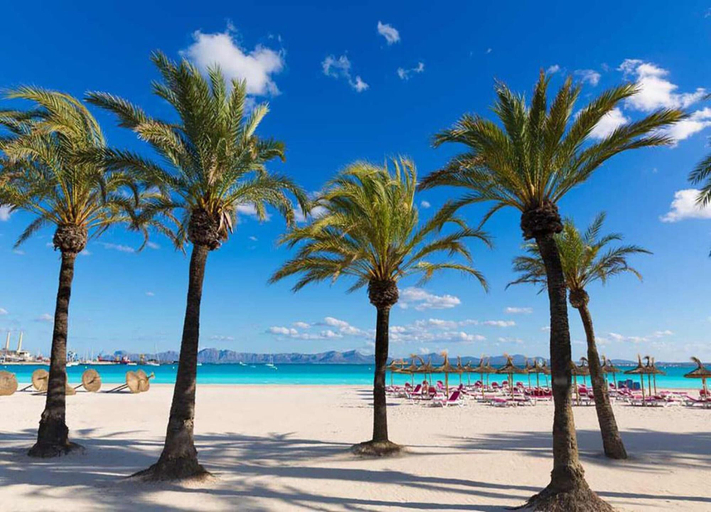 View from property 3, Cozy Apartment in Alcudia, Baleares