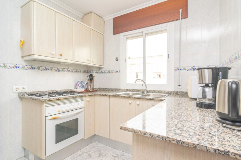 Private kitchen 4, Casa Manolo - Apartment In Cala Lliteres, Baleares
