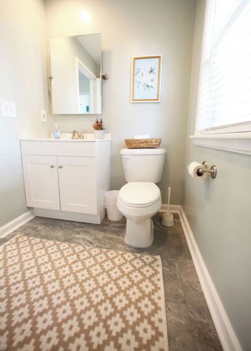 Bathroom, 508 A The Shore Break Cottage, Virginia Beach