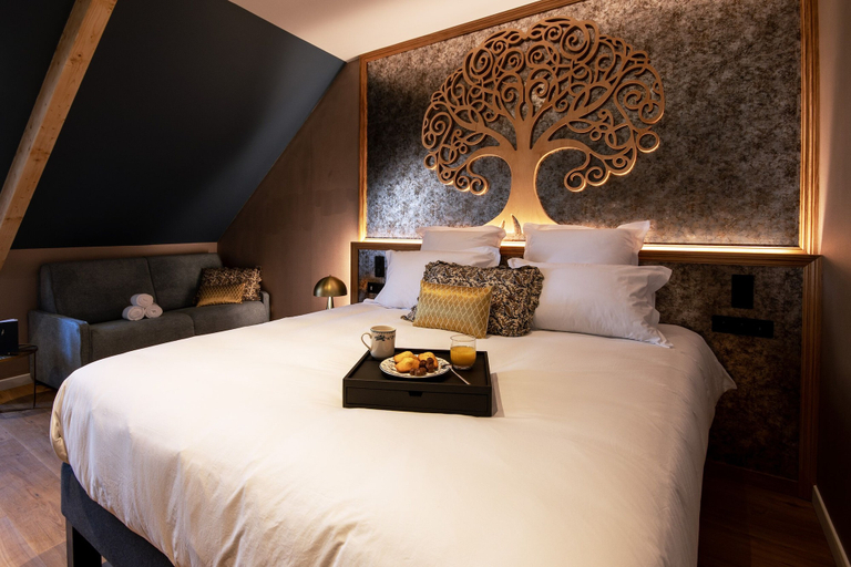 Bedroom 4, Logis Hôtel Jeanne et Jules, Côtes-d'Armor
