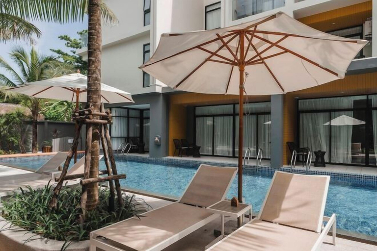 Outdoor pool 3, Beachfront 2Br at Wyndham Naithon Phuket 1501, Phuket Island