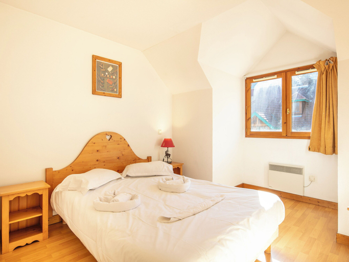 Bedroom 3, Vacancéole - Résidence Le Birdie, Haute-Savoie