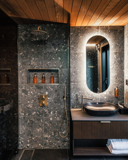 Bathroom 4, SkyView Igloo Resort & Spa, Lapland