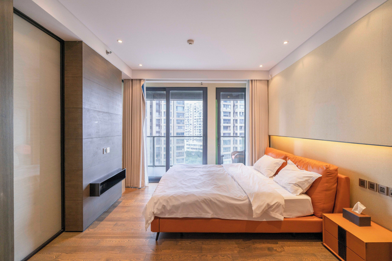 Bedroom 3, ZHome Deplex luxury apartment, Shanghai