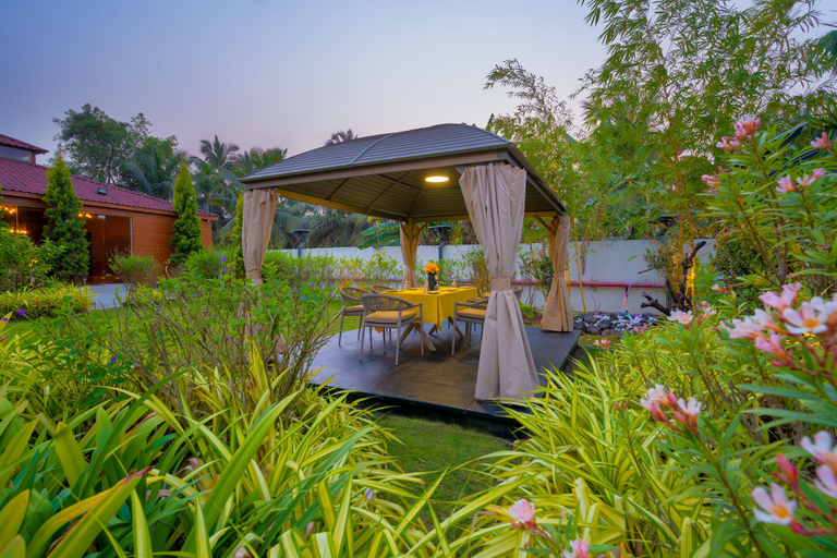 Outdoor dining 2, Treat Beach Resort & Spa, Palghar