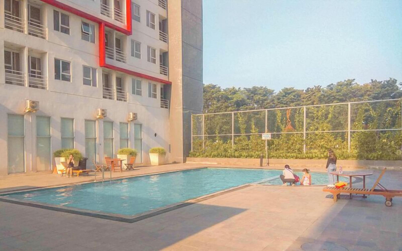Exterior 5, Good Studio (No Kitchen) At Elvis Tower Apartment, Cikarang