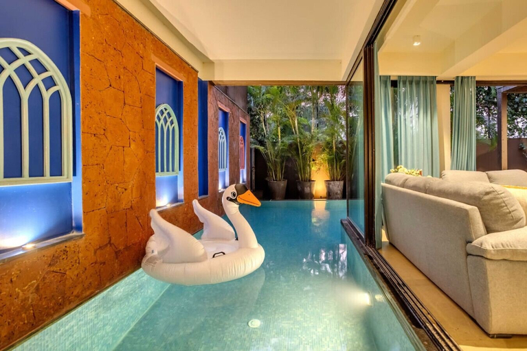 Room 5, The Chai Villa- Lux 3bhk nr Anjuna Vagator Beach, North Goa