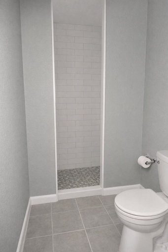 Bathroom, Skyliner Motel, Lincoln