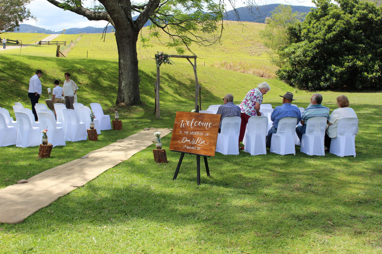 Outdoor banquet area, The Mount Seaview Resort, Port Macquarie-Hastings - Pt B