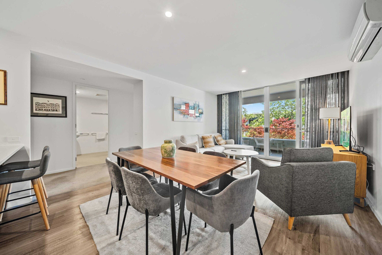 Living room 3, Tranquil 1-bed Apartment in Kingston Foreshore, Canberra