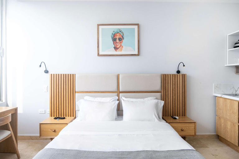 Room 4, w Engaging Loft in the Heart of Bocagrande, Cartagena de Indias