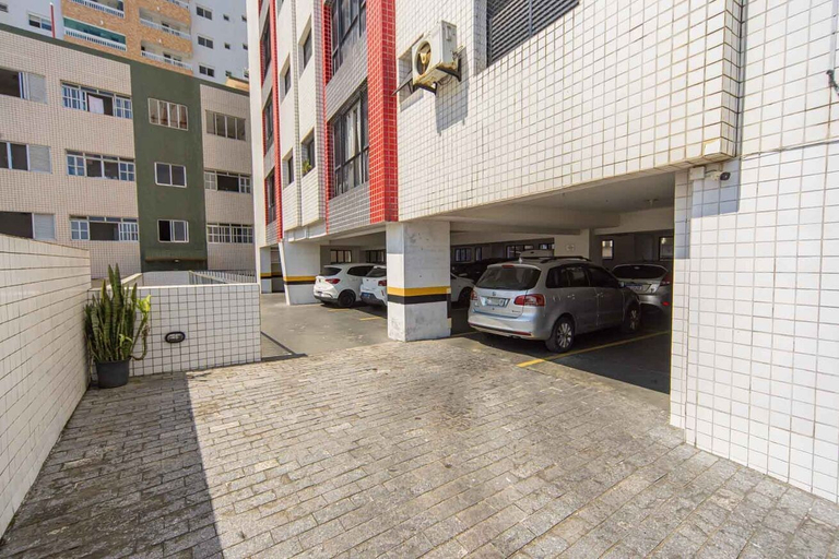 Room 4, Apto Pet Friendly Beira-mar c Garagem no Boqueir o, São Vicente