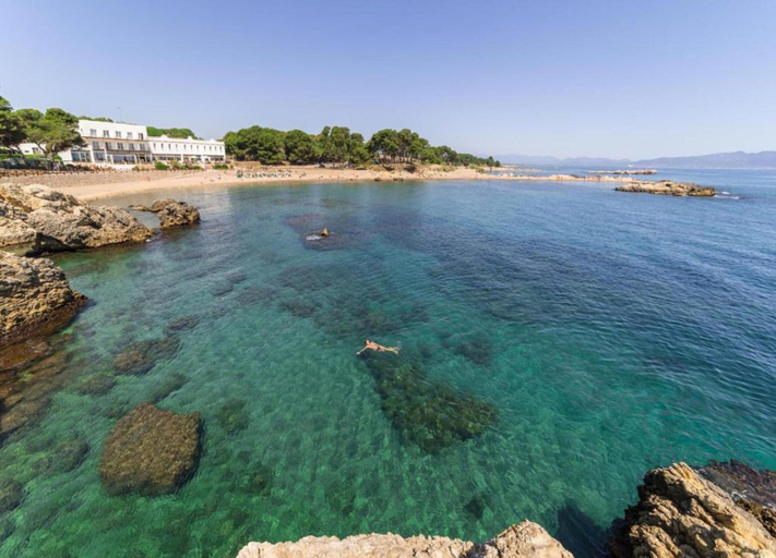 View from property 2, La Escala Apartment Near Beach for 3, Girona