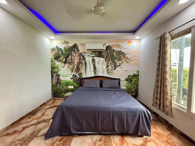 Bedroom 2, GoBravo 48 -2BHK Farm with Pool & Lawn Sector 150 Noida, Gautam Buddha Nagar