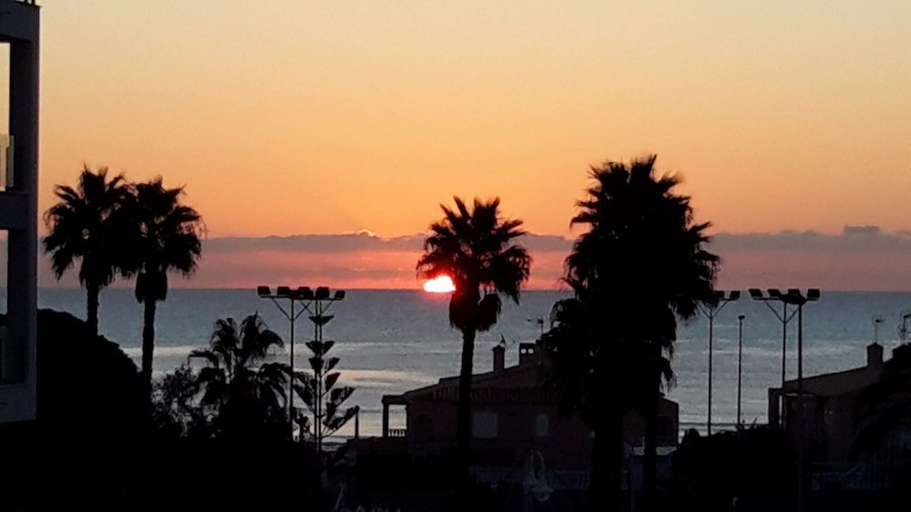 View from property 3, Seaside Apartment in La Mata, Alicante