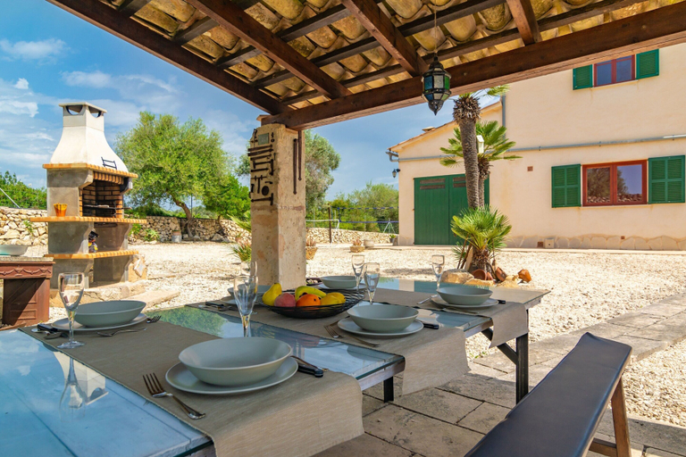 Outdoor dining 3, Finca Son Puca - Villa With Private Pool In Petra, Baleares